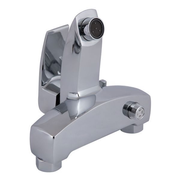 Змішувач для ванни Qtap Swan Eco (з душовим гарнітуром) QTSWA259CRM45534 Chrome SD00051658 фото