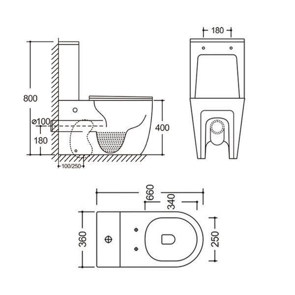 Унитаз напольный Qtap Grand Ultra Quiet безободковый с сиденьем Soft-close WHITE QT26228301W SD00052620 фото