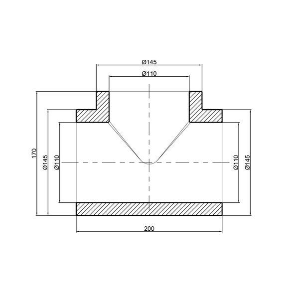 Трійник PPR Thermo Alliance 110 SD00029358 фото