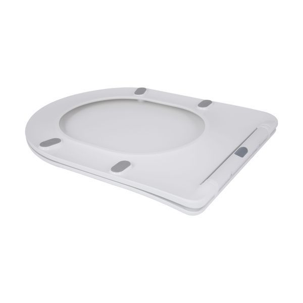 Унитаз напольный Qtap Grand Ultra Quiet безободковый с сиденьем Soft-close WHITE QT26228301W SD00052620 фото