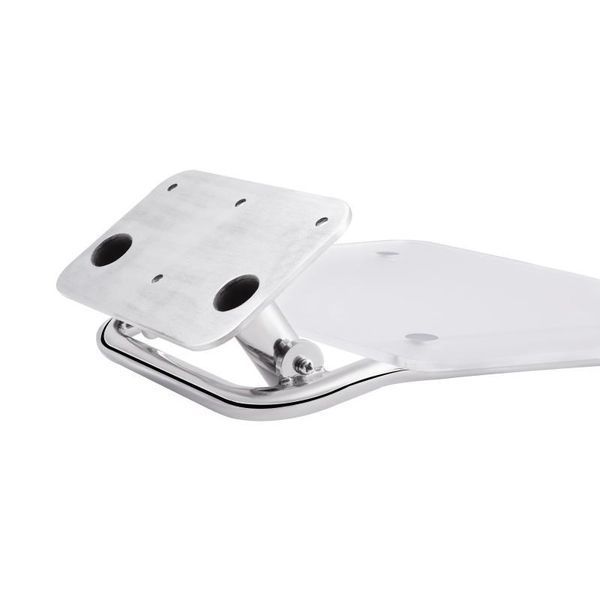 Сидіння для душу Qtap Comfort CRM5035, відкидне, хром, ABS пластик, нержавіюча сталь SD00045307 фото