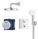 Душевая система скрытого монтажа Grohe Grohtherm Convent с термостатом, хром (34729000) 34729000 фото 4
