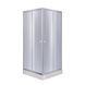 Душова кабіна Lidz Wawel SC80x80.SAT.LOW.GR, скло тон. 4 мм + Lidz Душовий піддон KAPIELKA ST80x80х14 SD00051444 фото 1
