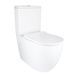 Унитаз напольный Qtap Grand Ultra Quiet безободковый с сиденьем Soft-close WHITE QT26228301W SD00052620 фото 1