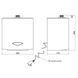 Дезінфектор Qtap Pohodli 220V безконтактний QDZ2000WP White (Dezinfektor) для антисептика, сенсорне управління SD00042881 фото 2