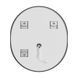 Дзеркало Mixxus Premium ELLIPSE MV05-80x70-REVERSE (LED Touch, Anti-fog, димер (3-6,5kK)) (MP6643) MP6643 фото 10