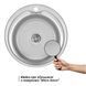 Кухонная мойка Lidz 510-D 0,8 мм Micro Decor (LIDZ510DEC) SD00040852 фото 3