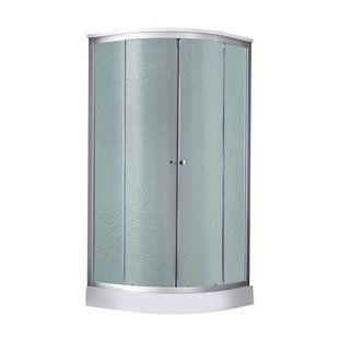 Душевой бокс Lidz Tani SB90x90.SAT.LOW.FR, стекло Frost 4 мм, угловая конструкция, акриловый поддон SD00039856 фото