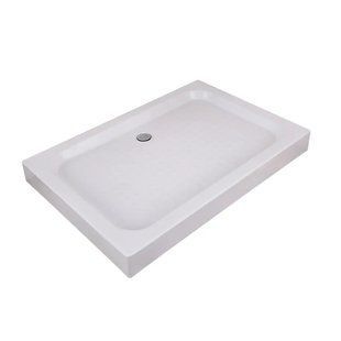 Душовий піддон MIXXUS HARD ST01-100x80x13 з сифоном 52 мм, кутовий, білий, антиковзкий (MI6918) MI6918 фото