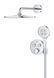 Скрытая душевая система Grohe Grohtherm SmartControl 310 мм с термостатом, хром (34866000) 34866000 фото 3