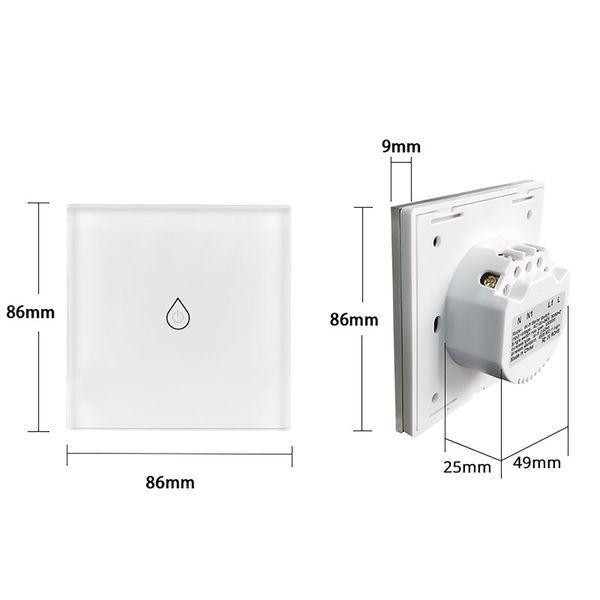 Контролер для водонагревателя Thermo Alliance (16А) с WiFi WS-EU-BW SD00049555 фото