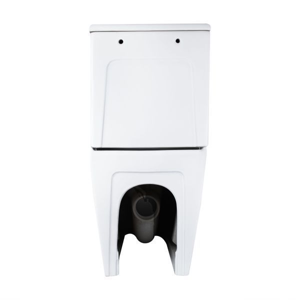 Унитаз напольный Qtap Stenava Rimless безободковый с сиденьем Soft-close WHITE QT27228303W SD00052621 фото