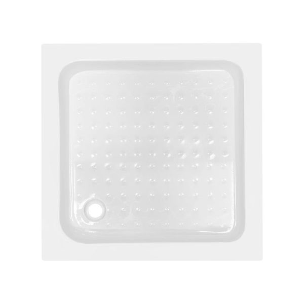 Lidz Wawel SC80x80.SAT.LOW.FR Душевая кабина квадратная, стекло Frost 4 мм + Lidz Душевой поддон KAPIELKA, 2 SD00051443 фото