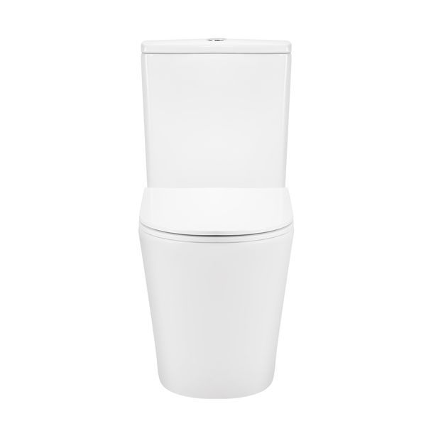 Унитаз-компакт Qtap Scorpio безободковый с сиденьем Soft-close QT14226002W SD00042527 фото