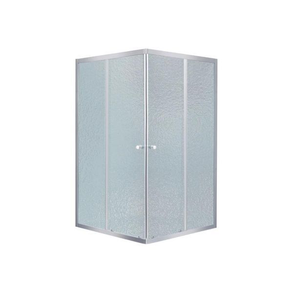 Lidz Wawel SC80x80.SAT.LOW.FR Душевая кабина квадратная, стекло Frost 4 мм + Lidz Душевой поддон KAPIELKA, 2 SD00051443 фото