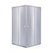 Душова кабіна Lidz Wawel SC90x90.SAT.LOW.GR, скло тон. 4 мм + Lidz Душовий піддон KAPIELKA ST90x90х14 SD00051442 фото 1