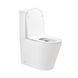 Унитаз-компакт Qtap Scorpio безободковый с сиденьем Soft-close QT14226002W SD00042527 фото 3