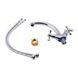 Смеситель для кухни Lidz Lamb 272F двухрычажный LDLAM272FCRM22018 Chrome, поворотное излияние, глянцевая SD00028115 фото 4