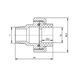 Згін "Американка" PPR Blue Ocean 32х1" ЗР SD00003436 фото 2