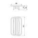 Мильниця Qtap Liberty QTLIBCRM11561 Chrome, латунна, глянцева, прямокутна форма SD00040050 фото 2