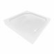 Душова кабіна Lidz Wawel SC90x90.SAT.LOW.GR, скло тон. 4 мм + Lidz Душовий піддон KAPIELKA ST90x90х14 SD00051442 фото 10