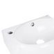 Комплект Qtap Leo: Раковина підвісна овальна ліва 430x290x140 мм White + Донний клапан PU02O SD00053456 фото 3