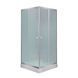 Lidz Wawel SC80x80.SAT.LOW.FR Душевая кабина квадратная, стекло Frost 4 мм + Lidz Душевой поддон KAPIELKA, 2 SD00051443 фото 1