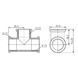 Трійник SD Forte 1/2" ВВ хром SF361H15 SD00002687 фото 2
