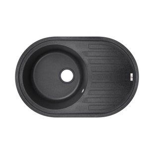 Кухонная мойка Lidz 780x500/200 BLA-03 (LIDZBLA03780500200) SD00039793 фото