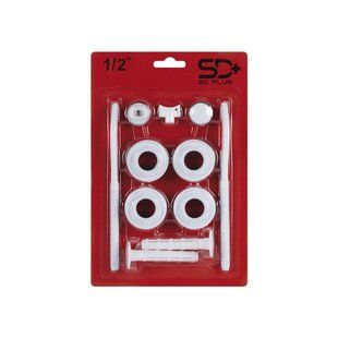 Комплект на радиатор SD Plus 1/2"х1" SD118152, монтажный комплект для алюминиевого радиатора SD00004883 фото