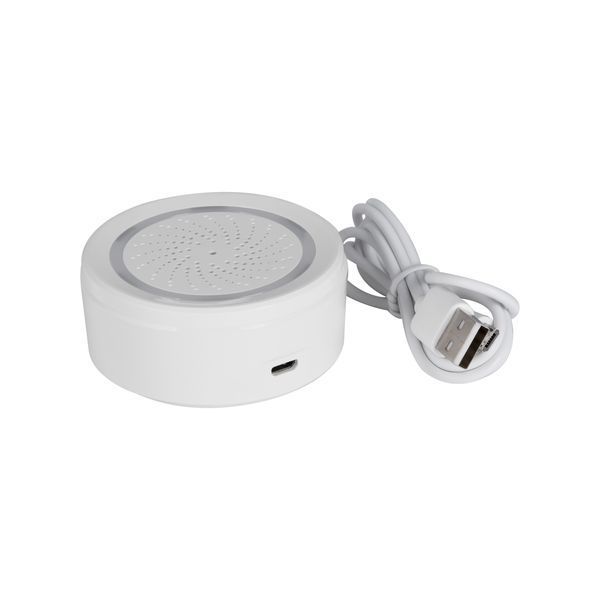 Беспроводной датчик температуры и влажности с сиреной WiFi WF-THP SD00049569 фото