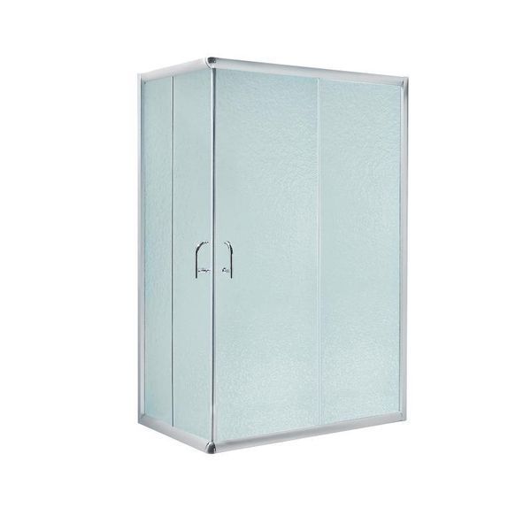 Душова кабіна Lidz Wawel SC120x80.SAT.LOW.FR, скло Frost 5 мм + Lidz Душовий піддон KAPIELKA ST120x80х14 SD00051440 фото