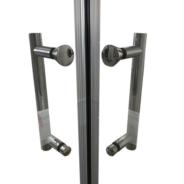 Душова кабіна без піддону Koer SR SC03 90x90 з прозорим склом Easy Clean 6мм, хром (KR5356) KR5356 фото