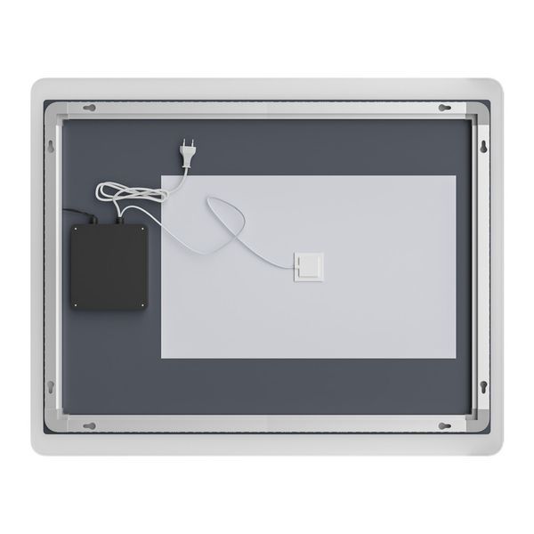 Дзеркало Mixxus Premium OLIVARY MR19-100x80-REVERSE (LED Touch, Anti-fog, димер (3-6,5kK)) (MP6629) MP6629 фото