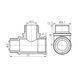 Тройник SD Forte 1/2" ВНН хром SF365H15 SD00002688 фото 2