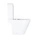 Унітаз підлоговий Qtap Dove Rimless безобідковий з сидінням Soft-close WHITE QT06228380BW, з горизонтальним випуском SD00052622 фото 4