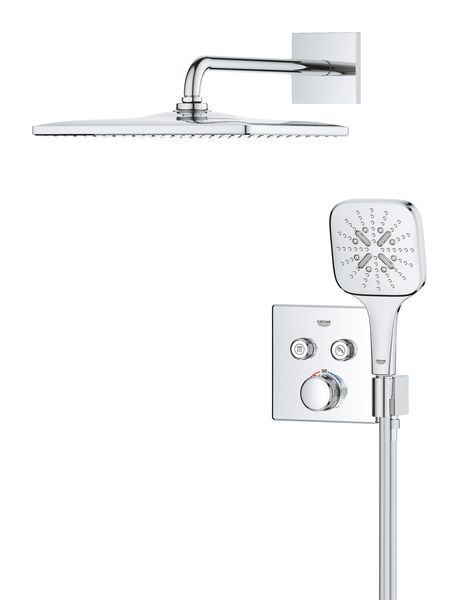 Душевая система скрытого монтажа Grohe Grohtherm SmartControl с термостатом, хром (34865000) 34865000 фото