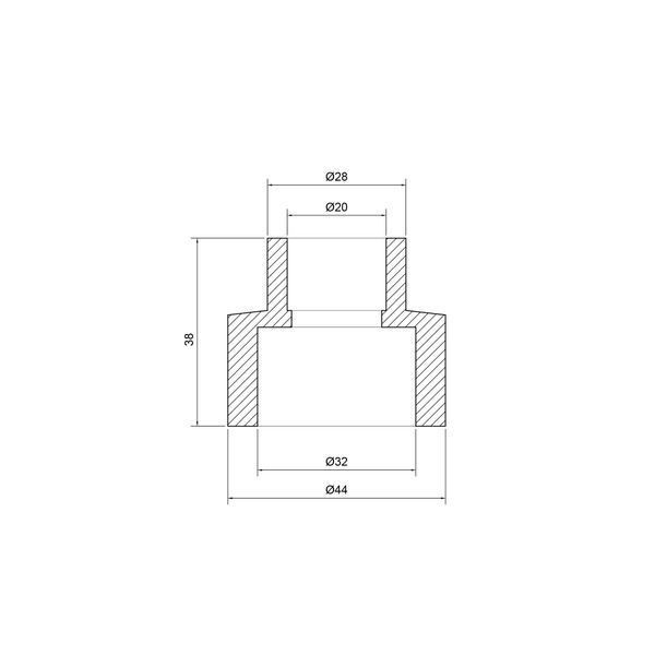 Муфта PPR Thermo Alliance 32х20 SD00029303 фото