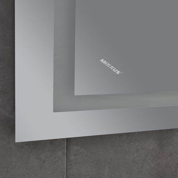 Дзеркало Mixxus TALL MR08-80x60-REVERSE із LED Touch, Anti-fog, димером, регулюванням яскравості (MI6659) MI6659 фото