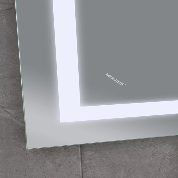 Дзеркало Mixxus TALL MR08-80x60-REVERSE із LED Touch, Anti-fog, димером, регулюванням яскравості (MI6659) MI6659 фото