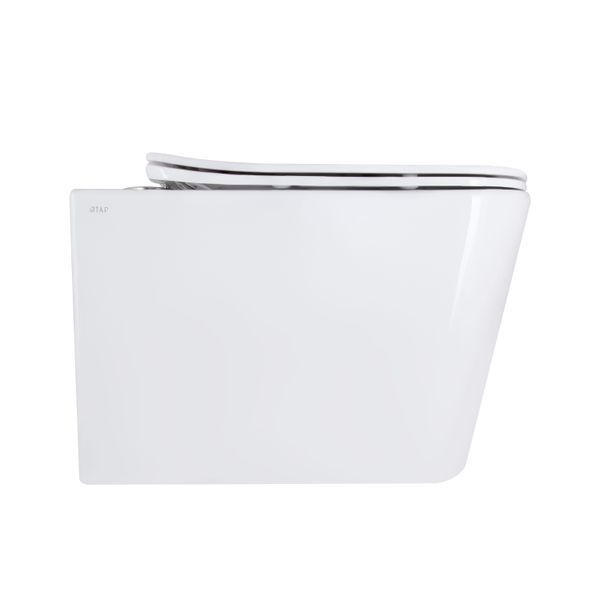 Унітаз підвісний Qtap Tern Ultra Quiet безобідковий з сидінням Soft-close WHITE QT17332303AW SD00052570 фото