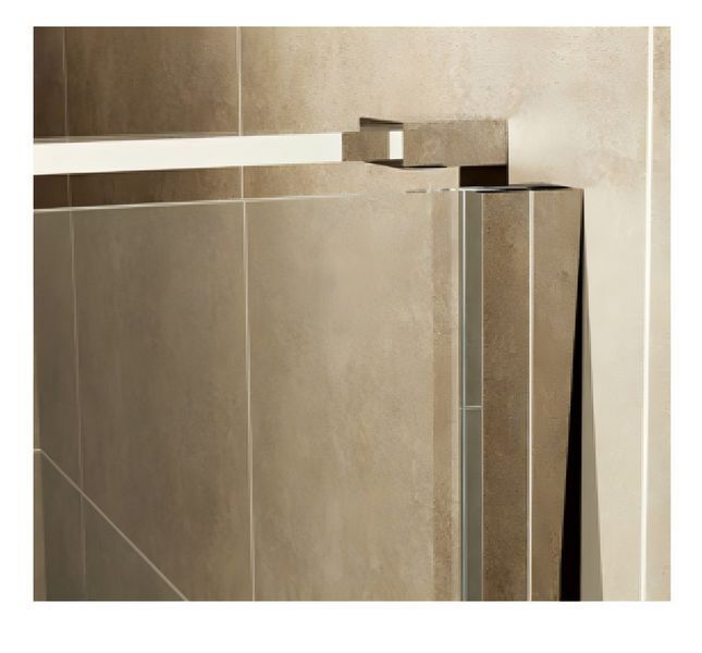 Душевая кабина без поддона Koer SR SC02 100x80 см, прозрачное стекло Easy Clean 8мм, хром (KR5355) KR5355 фото