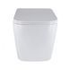 Унітаз підвісний Qtap Tern Ultra Quiet безобідковий з сидінням Soft-close WHITE QT17332303AW SD00052570 фото 3