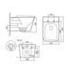 Унітаз підвісний Qtap Tern Ultra Quiet безобідковий з сидінням Soft-close WHITE QT17332303AW SD00052570 фото 2