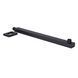 Кронштейн для верхнього душа Qtap Trubice 400 мм прямокутний QTTRU120BLM45929 Black Matt, настінний, з нержавіючої сталі SD00052053 фото 2