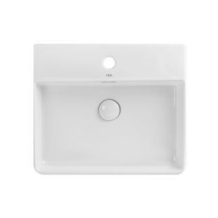 Раковина Qtap Nando LT 500х420х130 White з донним клапаном QT12112173SW SD00046273 фото