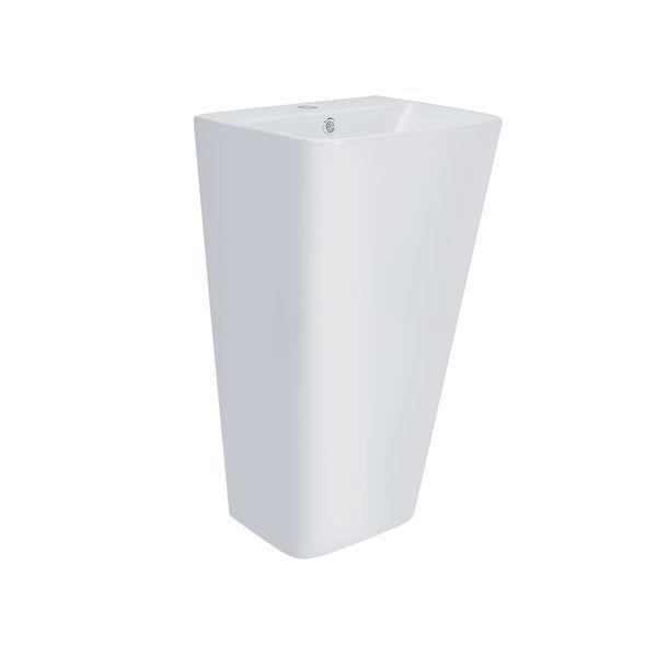 Раковина напольная моноблок Qtap Tern 440х380х830mm White QT1711G302WN SD00053088 фото