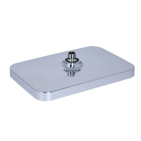 Лійка для верхнього душу Qtap Hlavova 330x330 мм прямокутна QTHLA107CRM45944 Chrome, ABS пластик, 24 місяці гарантії SD00052068 фото