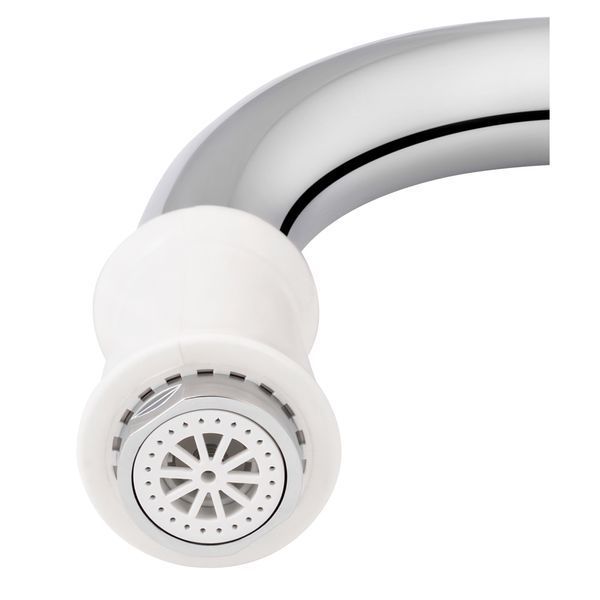 Проточний кран-водонагрівач кухонний для кухні Lidz Warm 058 LDWAR058WCR24985 White/Chrome, 220 В, 50 Гц SD00031082 фото