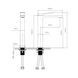 Смеситель для раковины Qtap Slavonice высокий QTSLA1042H103B Black Matt SD00047475 фото 2